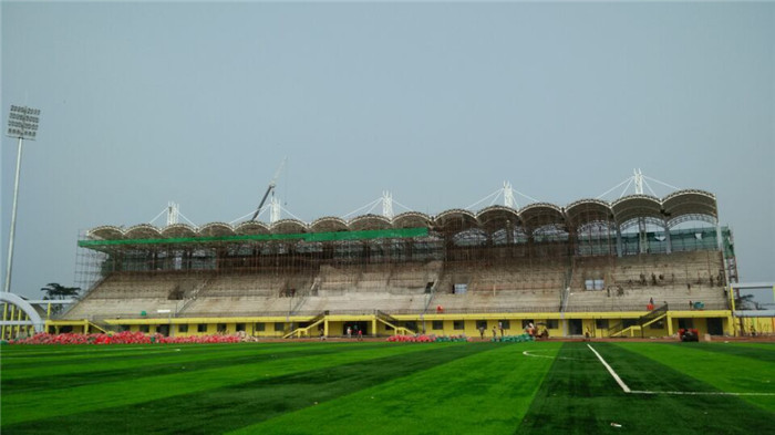 刚果（布）委索体育馆钢结构工程